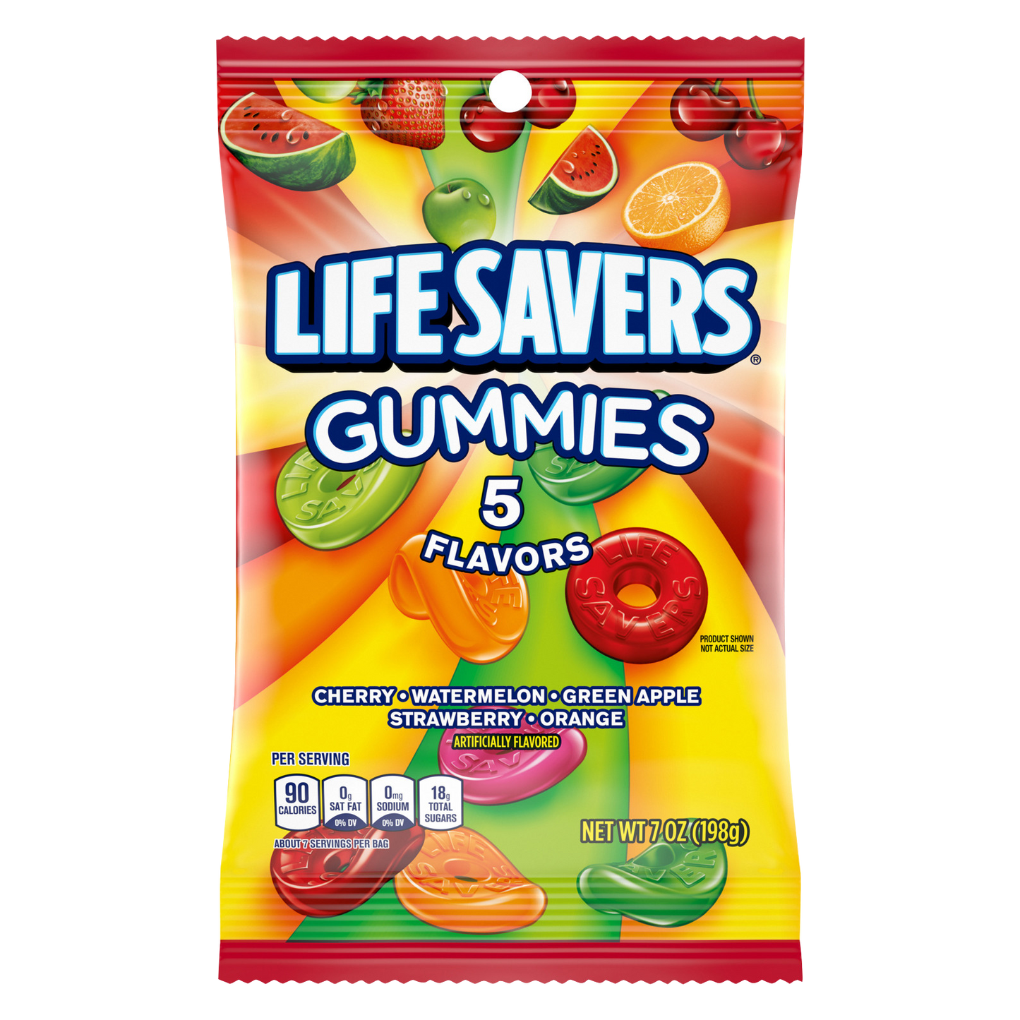 Life Savers 5 Flavors Gummies 7oz
