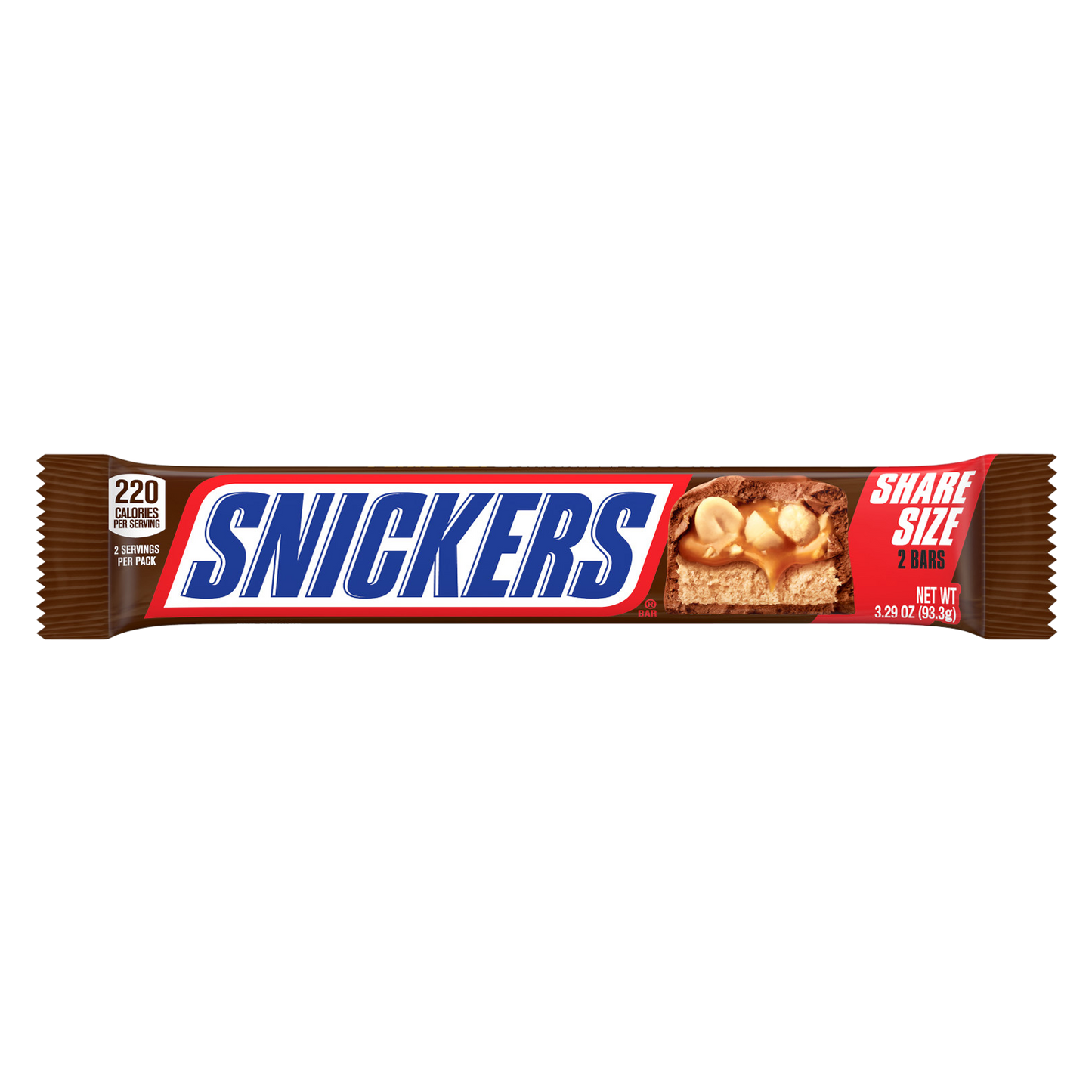 Snickers Candy Bar King Size 3.29oz
