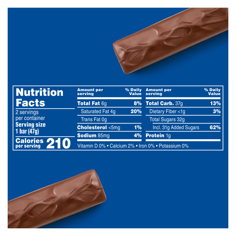 3 Musketeers King Size Candy Bar 3.28oz