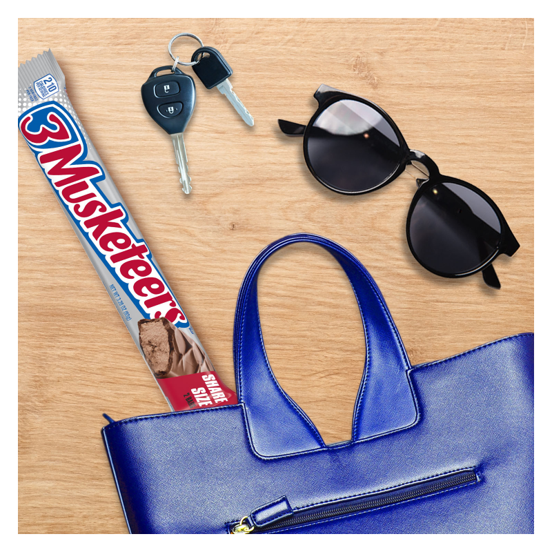 3 Musketeers King Size Candy Bar 3.28oz