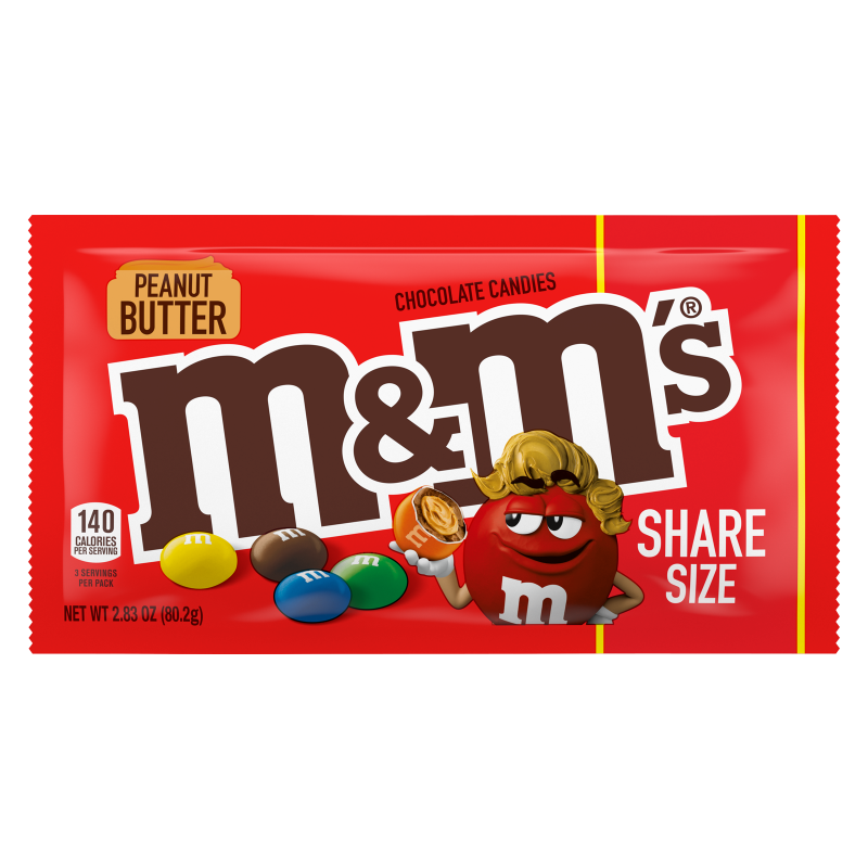 M&M'S Peanut Milk Chocolate Candy Sharing Size Bag - 10.7 Oz - Safeway