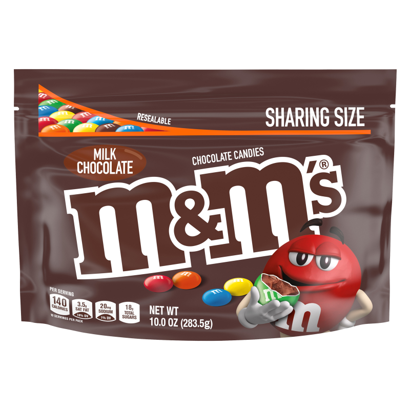 M&M's Milk Chocolate Fun Size Halloween Chocolate Candy - 10.53oz Bag