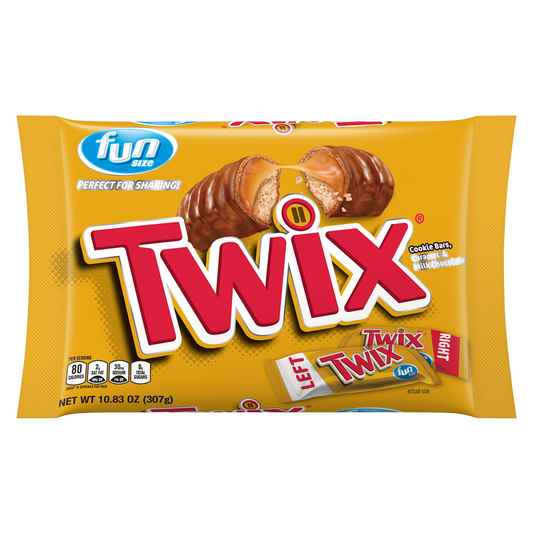 Twix Caramel Fun Size Candy Bars 10.83oz