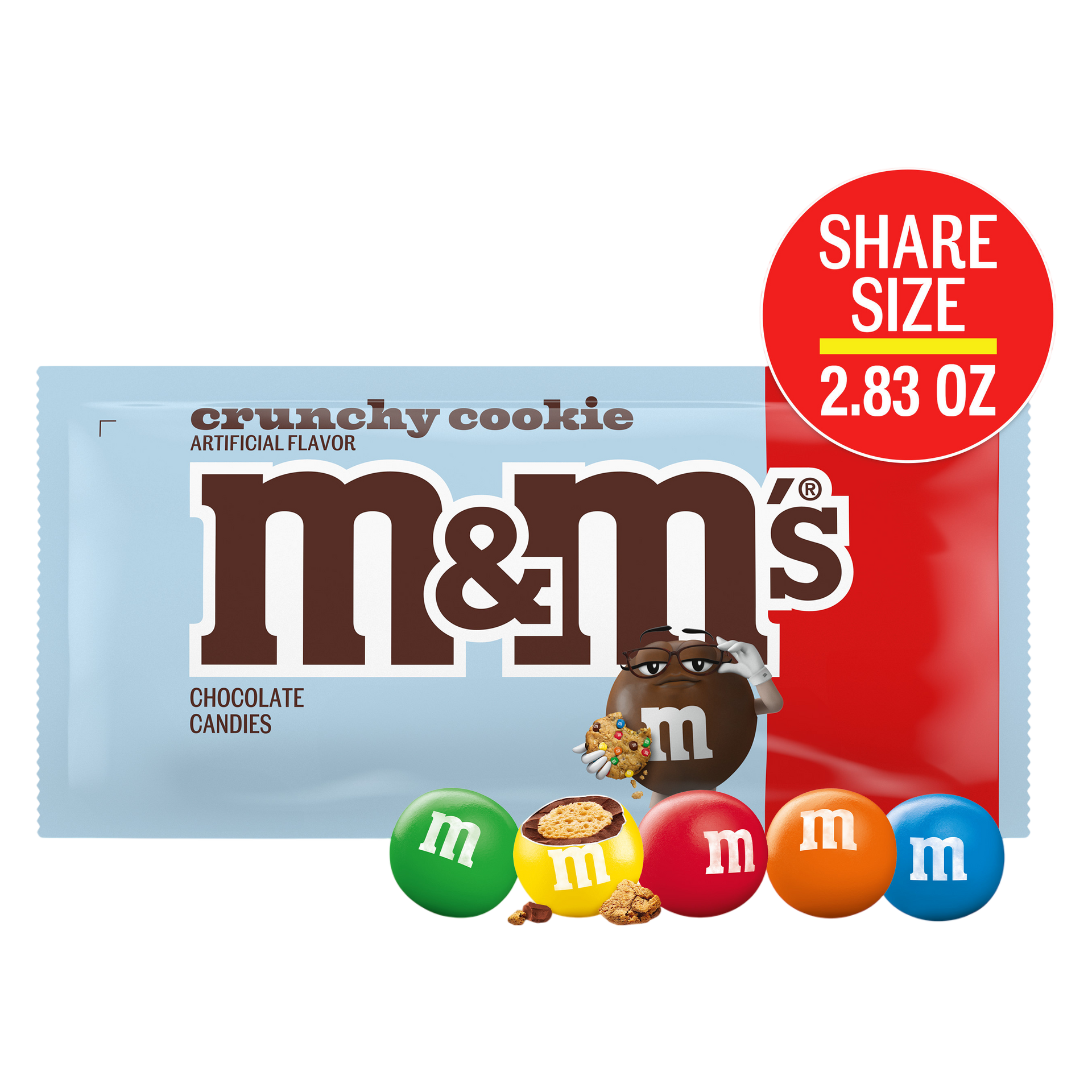 M&M'S Crunchy Cookie Candies Share Size 2.83oz – M&M'S® Halloween
