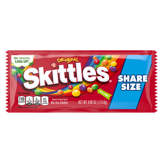 Skittles Original Candy Share Size 4oz