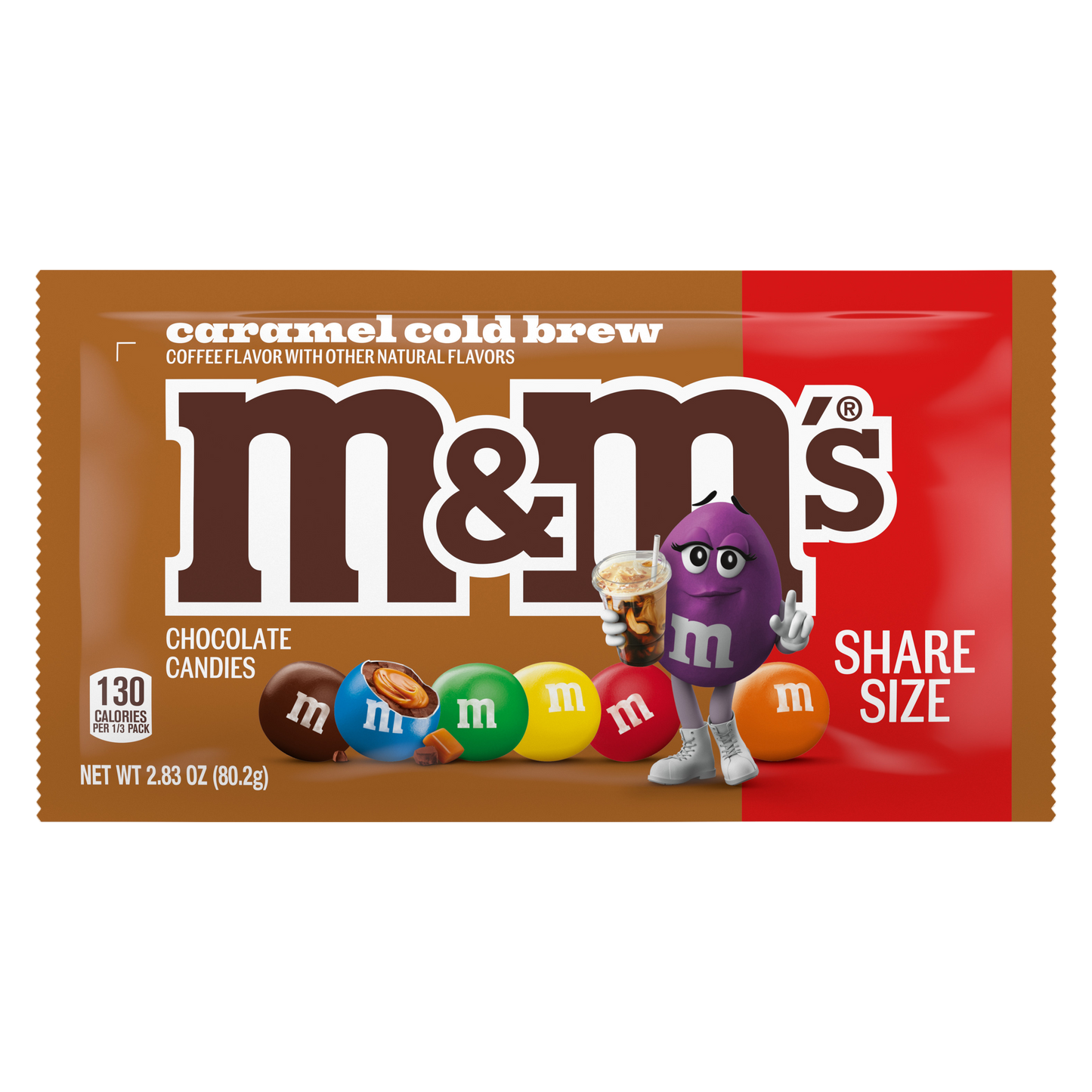 M&M's Caramel Cold Brew Share Size 2.83oz