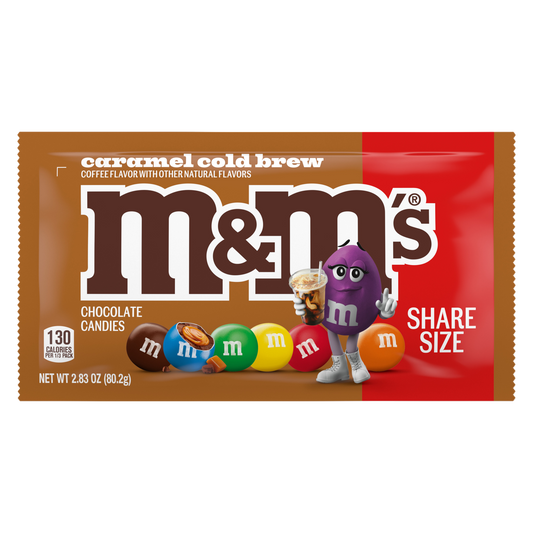 M&M's Caramel Cold Brew Share Size 2.83oz