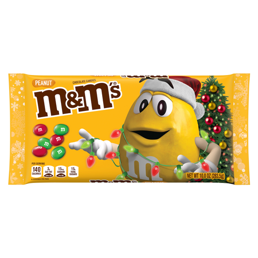 M&M’S Holiday Peanut Chocolate Candies 10oz