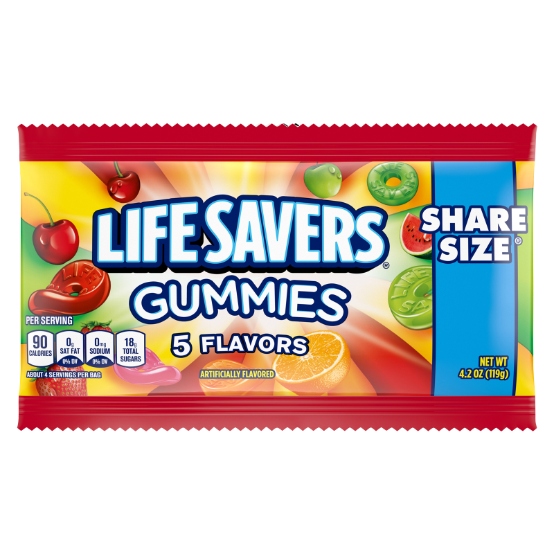 Life Savers 5 Flavors Gummies 4.2oz
