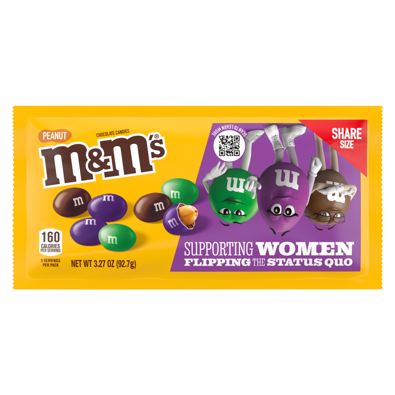 M&M'S Peanut Share Size Purple Moment 3.27oz