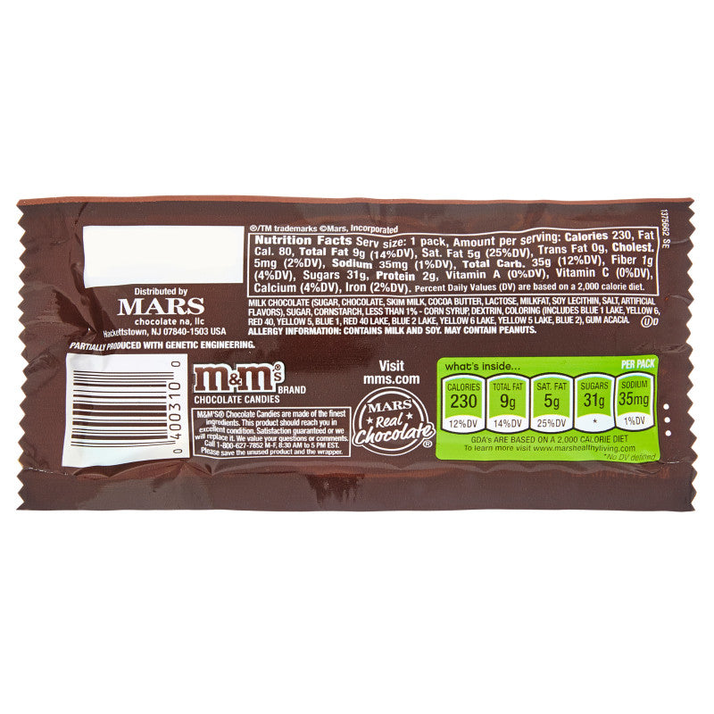 M&M'S Milk Chocolate 1.69oz