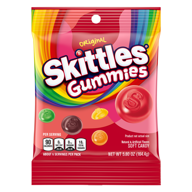 Skittles Gummies Assorted Fruit 5.8oz