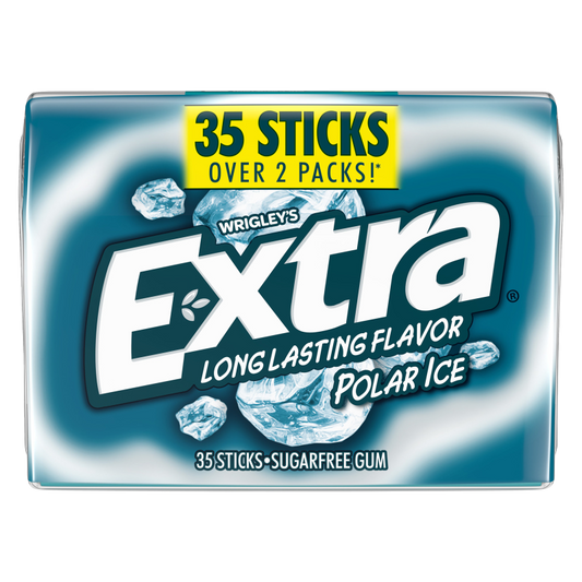 Extra Polar Ice Sugarfree Gum 35ct