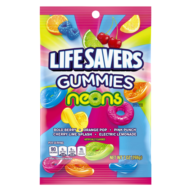 Life Savers Neon Gummies 7oz