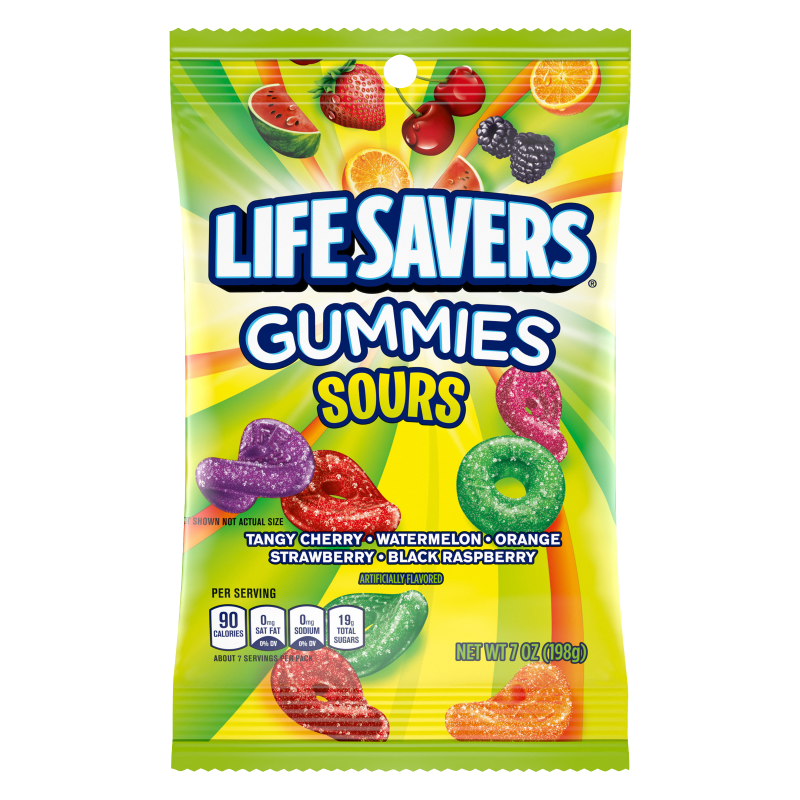 Life Savers Sours Gummies 7oz