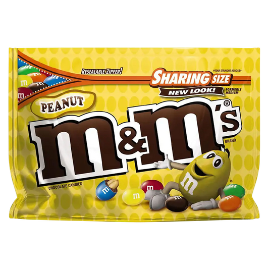 M&M'S Peanut Milk Chocolate Ghoul's Mix Chocolate Halloween Candy, Share  Size, 3.27oz, Packaged Candy