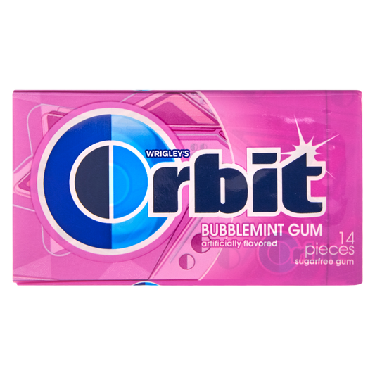 Orbit Bubblemint Gum 12ct