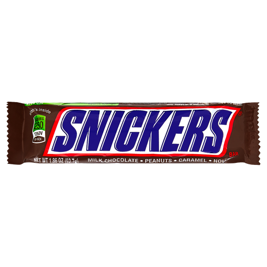 Snickers Chocolate Candy Bar 1.86oz