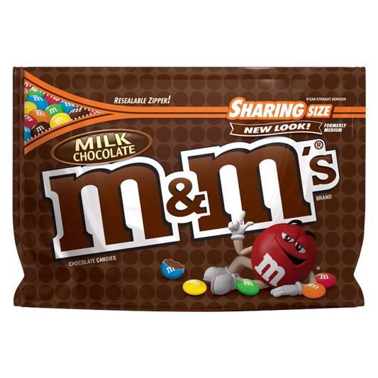 M&M'S Milk Chocolate Share Size Purple Moment 3.14oz : Snacks fast
