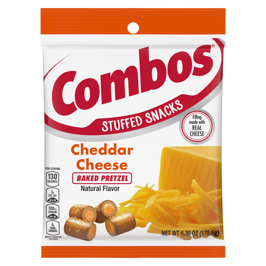 Combos Pretzel Cheddar Cheese 6.3oz